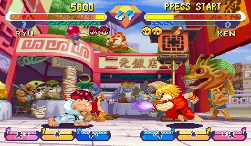 Pocket Fighter (Japan 970904) screen shot game playing